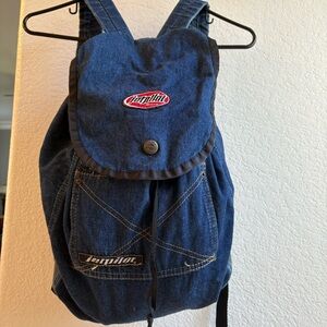 Jet Pilot Denim Backpack